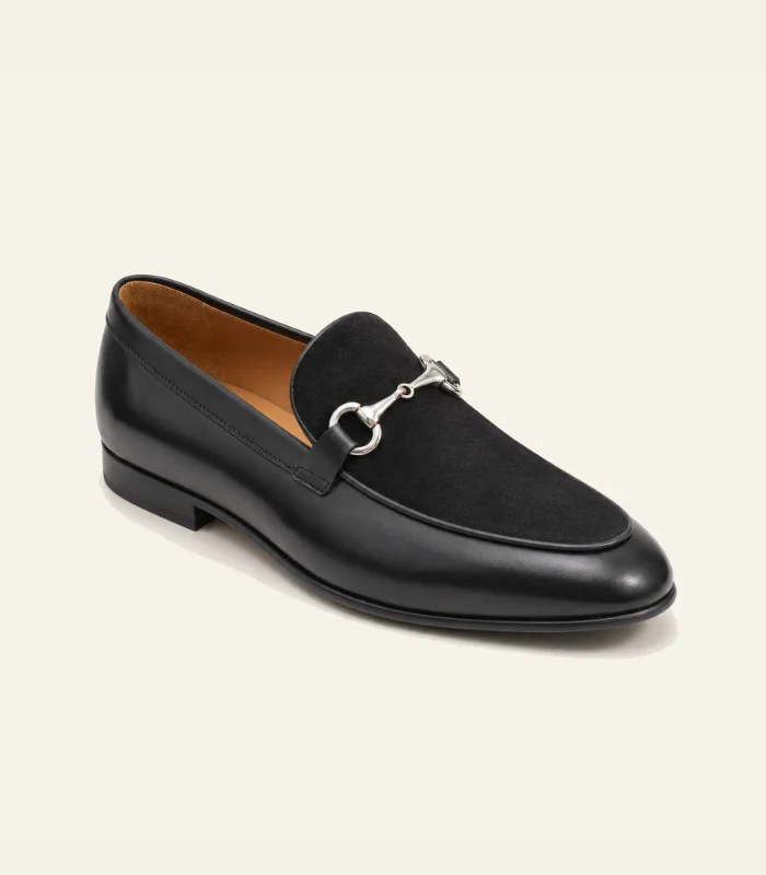 Mocassin à mors noir Belzano